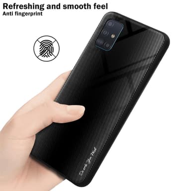 Samsung Galaxy A51 4G / M40s Skal Fodral Case (Svart)