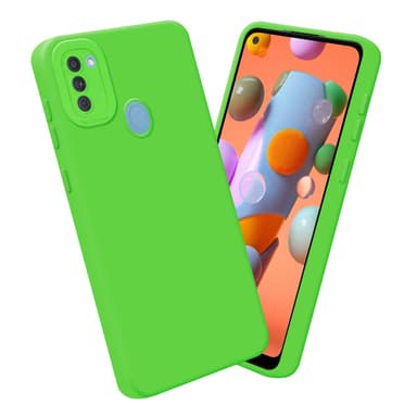Samsung Galaxy A11 / M11 Skal Fodral Case (Grön)