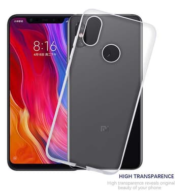 Xiaomi Mi 8 Skal Fodral Case (Transparent)