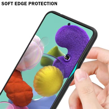 Samsung Galaxy A51 4G / M40s Skal Fodral Case (Svart)