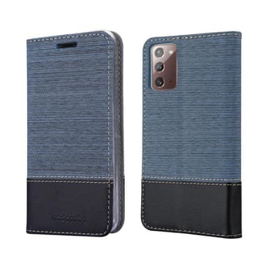 Samsung Galaxy NOTE 20 Plånboksfodral Skal (Blå)