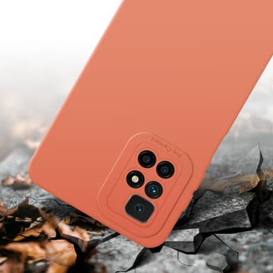 Xiaomi RedMi 10 Skal Fodral Case (Orange)