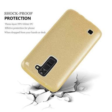 LG K7 2016 Skal Fodral Case (Guld)