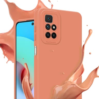 Xiaomi RedMi 10 Skal Fodral Case (Orange)