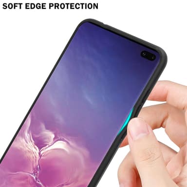 Samsung Galaxy S10 PLUS Skal Fodral Case (Svart)