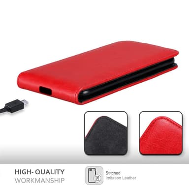 Samsung Galaxy S21 PLUS Flipfodral Skal (Röd)