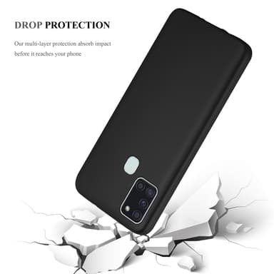 Skal Samsung Galaxy A21s Fodral Case (Svart)