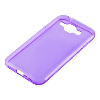 Samsung Galaxy J1 2015 Skal Fodral Case (Lila)