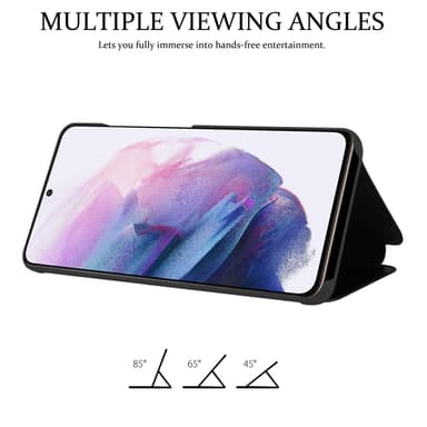 Samsung Galaxy S21 5G Plånboksfodral Skal (Svart)