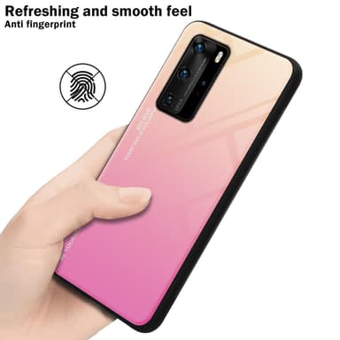 Huawei P40 PRO / P40 PRO+ Skal Fodral Case (Svart)