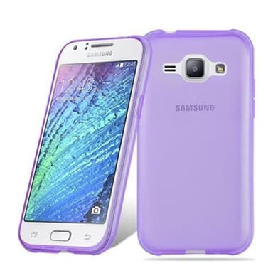 Samsung Galaxy J1 2015 Skal Fodral Case (Lila)