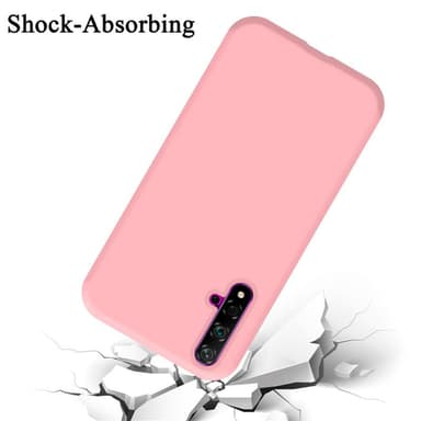 Honor 20 / 20S / Huawei NOVA 5T Skal Fodral Case (Rosa)