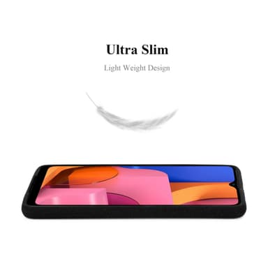 Skal Samsung Galaxy A20s Fodral Case (Svart)