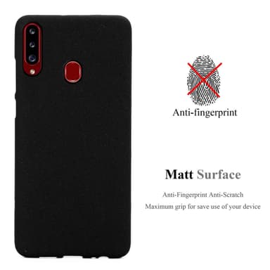 Skal Samsung Galaxy A20s Fodral Case (Svart)