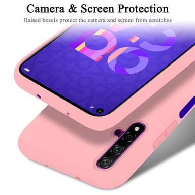 Honor 20 / 20S / Huawei NOVA 5T Skal Fodral Case (Rosa)
