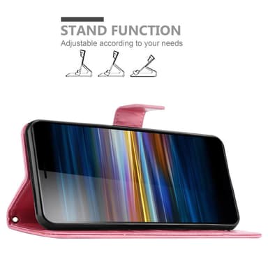 Sony Xperia L3 Plånboksfodral Skal (Rosa)