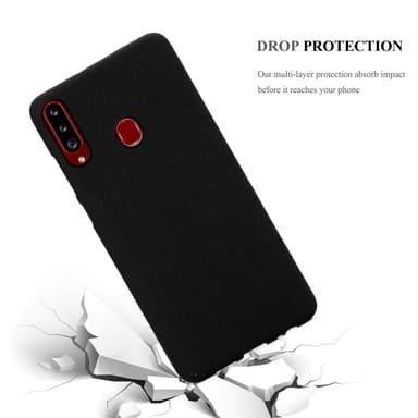 Skal Samsung Galaxy A20s Fodral Case (Svart)