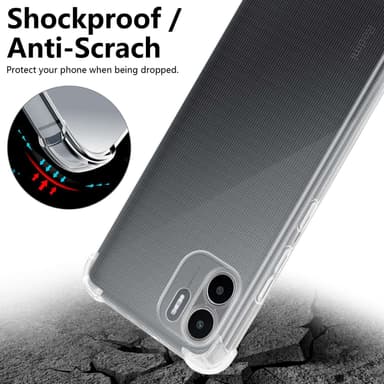Xiaomi RedMi A1 Skal Fodral Case (Genomskinlig)