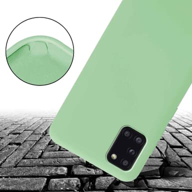 Samsung Galaxy A31 Skal Fodral Kedja (Grön)