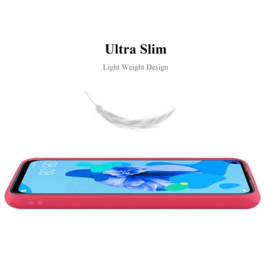 Skal Huawei NOVA 5i / P20 LITE 2019 Fodral Case (Röd)