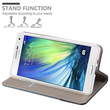 Samsung Galaxy A7 2015 Plånboksfodral Skal (Blå)