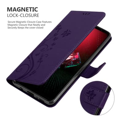 Asus ROG Phone 5 Plånboksfodral Skal (Lila)