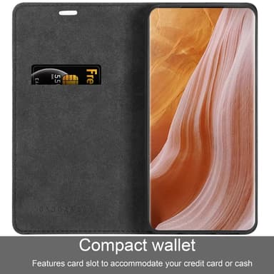 ZTE Axon 40 ULTRA Skal Fodral Case (Svart)