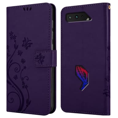 Asus ROG Phone 5 Plånboksfodral Skal (Lila)