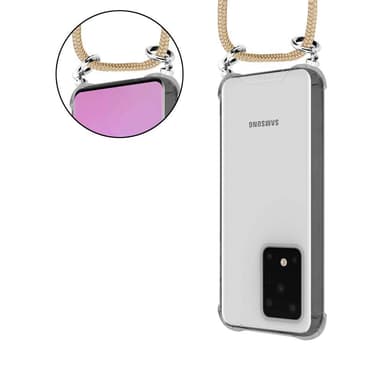 Skal Samsung Galaxy S20 ULTRA Fodral Kedja (Brun)