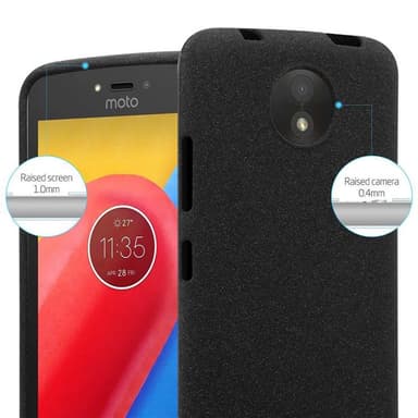 Skal Motorola MOTO C Fodral Case (Svart)