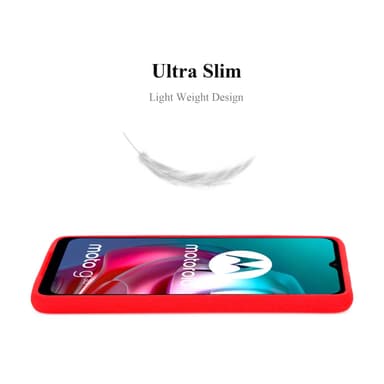 Skal Motorola MOTO G10 / G30 Fodral Case (Röd)