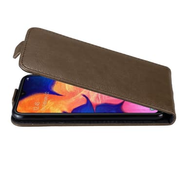Samsung Galaxy A10 / M10 Flipfodral Skal (Brun)