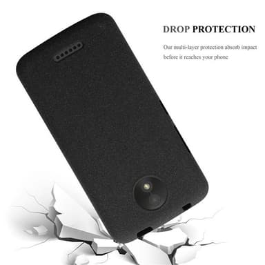 Skal Motorola MOTO C Fodral Case (Svart)