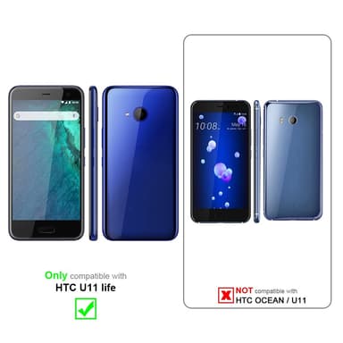 Skal Fodral till HTC U11 LIFE Universell