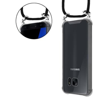 Skal Samsung Galaxy S7 Fodral Kedja (Svart)