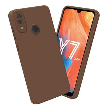Huawei Y7 2019 / Y7 PRIME 2019 Skal Fodral Case (Brun)