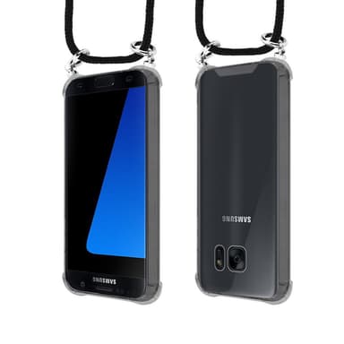 Skal Samsung Galaxy S7 Fodral Kedja (Svart)
