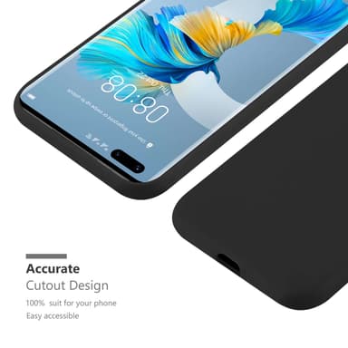 Skal Huawei MATE 40 PRO Fodral Case (Svart)