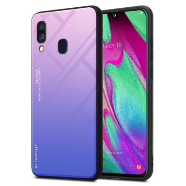 Samsung Galaxy A40 Skal Fodral Case (Svart)