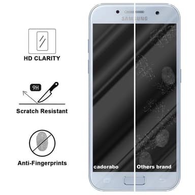 Samsung Galaxy A3 2017 Skyddsglas Skyddsfilm Skärmskydd