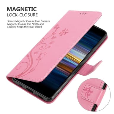 Sony Xperia L3 Plånboksfodral Skal (Rosa)