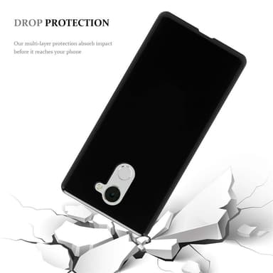 Huawei Enjoy 7 PLUS Skal Fodral Case (Svart)