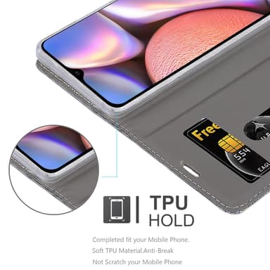 Samsung Galaxy A10s / M01s Plånboksfodral Skal (Grå)