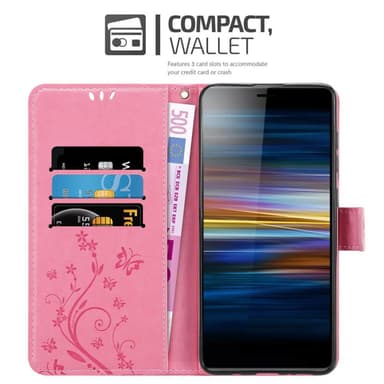 Sony Xperia L3 Plånboksfodral Skal (Rosa)