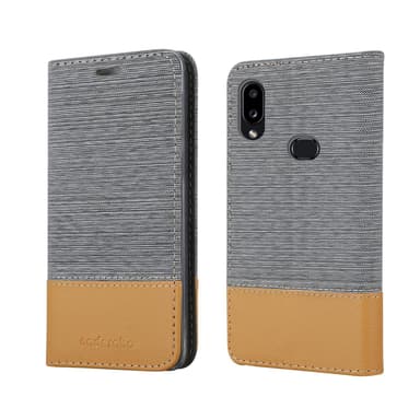 Samsung Galaxy A10s / M01s Plånboksfodral Skal (Grå)