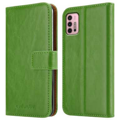 Motorola MOTO G10 / G30 Plånboksfodral Skal (Grön)