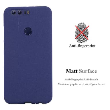 Skal Honor 8 / 8 PREMIUM Fodral Case (Blå)
