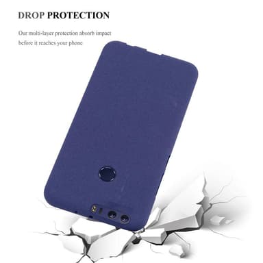 Skal Honor 8 / 8 PREMIUM Fodral Case (Blå)