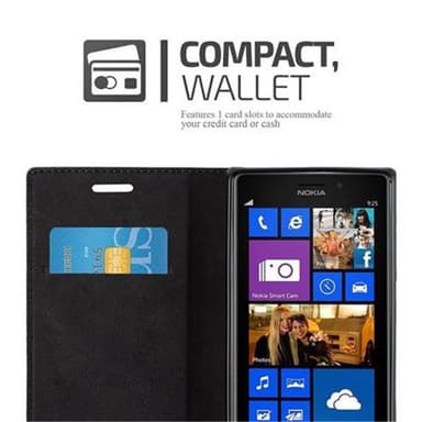Nokia Lumia 925 Skal Fodral Case (Brun)