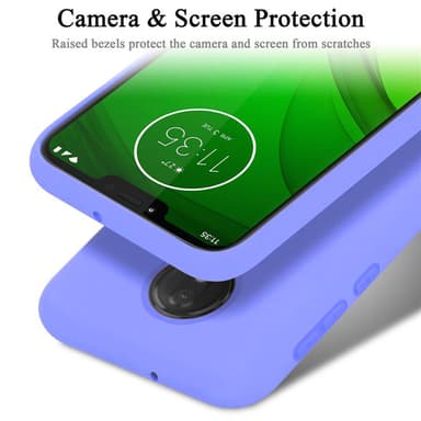 Motorola MOTO G7 POWER Skal Fodral Case (Lila)